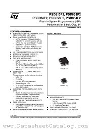 PSD854F2-90J datasheet pdf ST Microelectronics