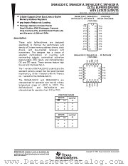 SN74ALS241CNSR datasheet pdf Texas Instruments