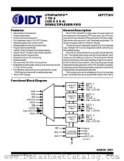IDT77301L12PF8 datasheet pdf IDT