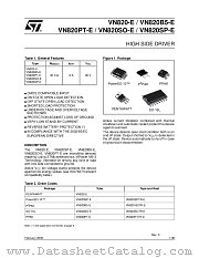VN820B5TR-E datasheet pdf ST Microelectronics