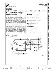 LM2742 datasheet pdf National Semiconductor