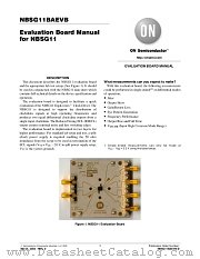 NBSG11MNR2 datasheet pdf ON Semiconductor