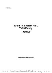 TMPR3916F datasheet pdf TOSHIBA