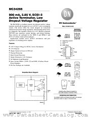 MC34268STT3 datasheet pdf ON Semiconductor
