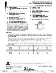 UCC2804DTR/81164 datasheet pdf Texas Instruments