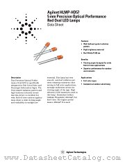 HLMP-HD57-NR000 datasheet pdf Agilent (Hewlett-Packard)