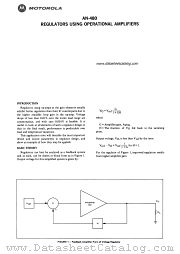AN-480 datasheet pdf Motorola
