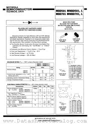 MMBD701L datasheet pdf Motorola