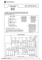 MC1213 datasheet pdf Motorola