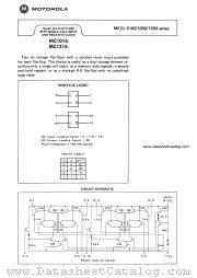 MC1016 datasheet pdf Motorola