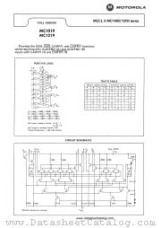 MC1219 datasheet pdf Motorola