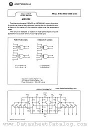 MC1023 datasheet pdf Motorola