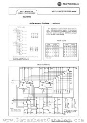 MC1042 datasheet pdf Motorola