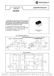 MC1306P datasheet pdf Motorola
