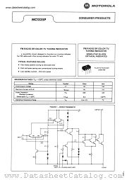 MC1335P datasheet pdf Motorola