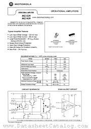 MC1439L datasheet pdf Motorola