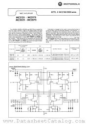 MC2175 datasheet pdf Motorola