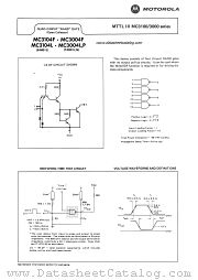MC3004P datasheet pdf Motorola