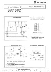 MC3021P datasheet pdf Motorola