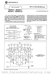 MC3161L datasheet pdf Motorola