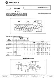 MC355 datasheet pdf Motorola