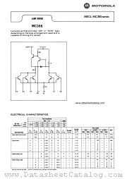 MC366 datasheet pdf Motorola