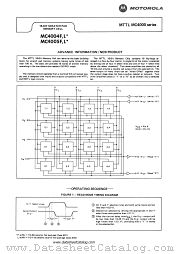 MC4004F datasheet pdf Motorola