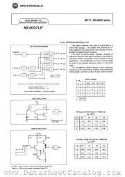 MC4007L datasheet pdf Motorola