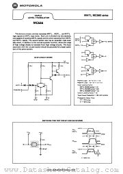 MC666 datasheet pdf Motorola