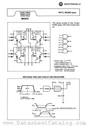 MC672 datasheet pdf Motorola