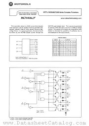 MC7441P datasheet pdf Motorola