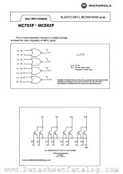 MC885P datasheet pdf Motorola