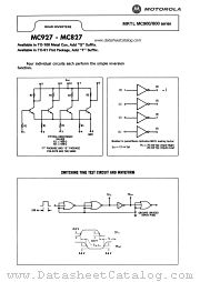 MC927 datasheet pdf Motorola