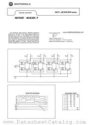MC938F datasheet pdf Motorola