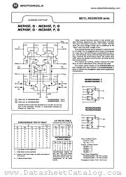 MC848P datasheet pdf Motorola