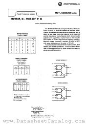 MC850G datasheet pdf Motorola