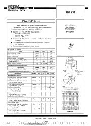 MRF237 datasheet pdf Motorola