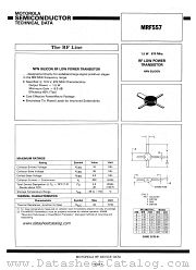 MRF557 datasheet pdf Motorola