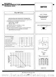 MRF559 datasheet pdf Motorola