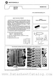 XC171 datasheet pdf Motorola