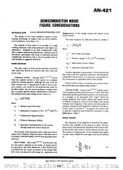AN-421 datasheet pdf Motorola