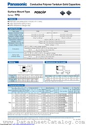 2R5TPG220MUG datasheet pdf Panasonic