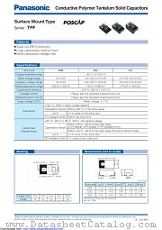 2TPF220M6 datasheet pdf Panasonic