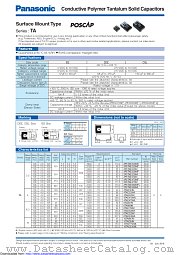 2R5TAE330MF datasheet pdf Panasonic