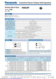25TQC15MYFB datasheet pdf Panasonic