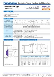 25SVPF180M datasheet pdf Panasonic
