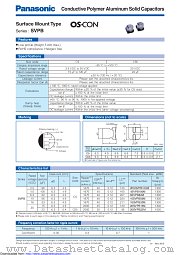 6SVPB82M datasheet pdf Panasonic