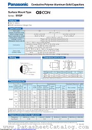 16SVQP82M datasheet pdf Panasonic