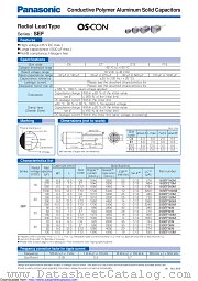 16SEF180M datasheet pdf Panasonic