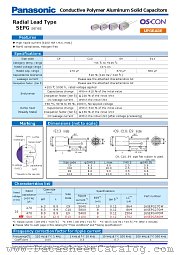 16SEPG560M datasheet pdf Panasonic